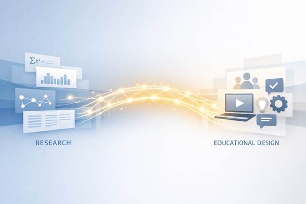 design principles as the bridge between research and educational design